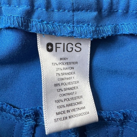 Figs Mens Tansen Jogger Scrub Pants, Royal Blue, Size S - Picture 9 of 11